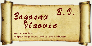 Bogosav Vlaović vizit kartica